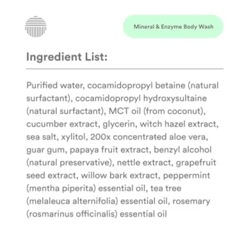 Hydrating Dermazen Natural Mineral Body Wash Experience