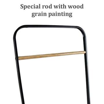 JEFEE Garment Rack - Compact & Heavy Duty Storage Solution