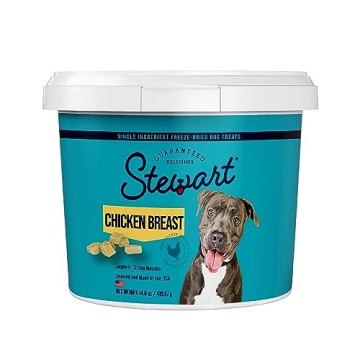 Stewart Freeze Dried Dog Treats - Chicken Breast & Variety, 14.8 oz