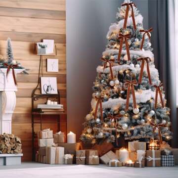 Chuangdi 30 Yard Vintage Velvet Ribbon for DIY Crafts