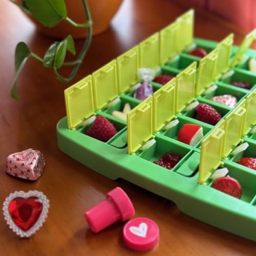 Genuine Fred Match UP Snack Tray for Kids - Fun & Travel-Friendly