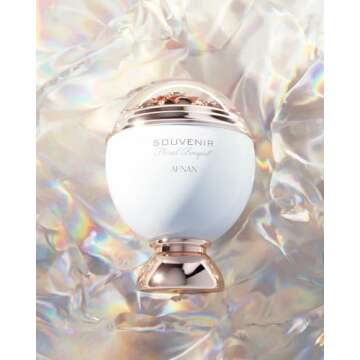 Afnan Souvenir Floral Bouquet for Women Eau de Parfum Spray, 3.4 Ounce