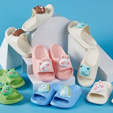 Drecage Bunny Toddler Slides for Comfort and Fun