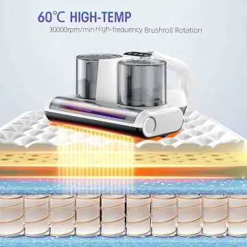 Bed Vacuum Cleaner with UV & HEPA Filter - 500W