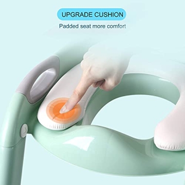 Fedicelly Potty Training Toilet Seat with Step Stool