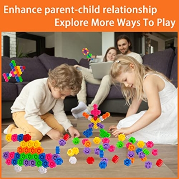 20 Pcs Popits Building Blocks, Bubble Popper Blocks, Sensory Toys for Kids That You Can Pop, Build, and Spin, PopIts Fidget Toys for Kids, Great as Fidget Party Favors and Goodie Bag Fillers