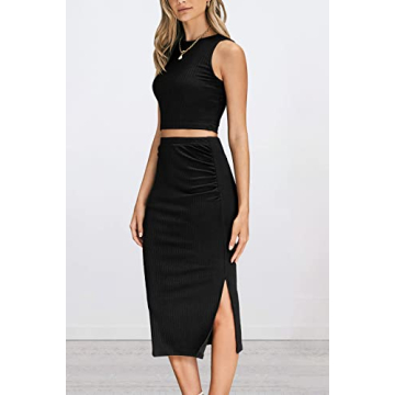 PRETTYGARDEN Women's 2 Piece Outfit for Summer Style