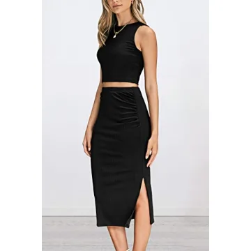 PRETTYGARDEN Women's 2 Piece Outfit for Summer Style