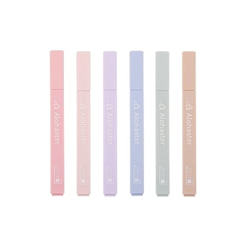 Alohaster Pastel Highlighters for Stylish Note Taking
