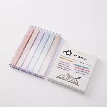 Alohaster Pastel Highlighters for Stylish Note Taking
