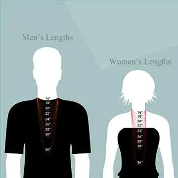 Sunling Cuban Chain Necklace - Stainless Steel, Unisex Style