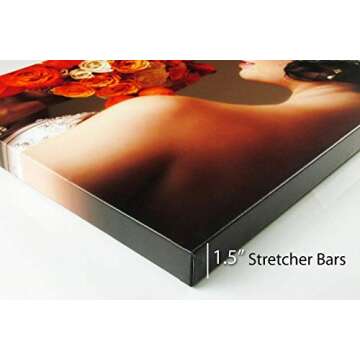 Original by BoxColors Xlarge 30"x 70" 5 Panels 30x14 Ea Art Canvas Print Watercolor Brown Map World Push Pin Travel Wall decor Home (framed 1.5" depth) M1801