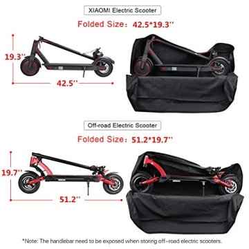 HUNTVP Heavy Duty E-Scooter Transport Bag