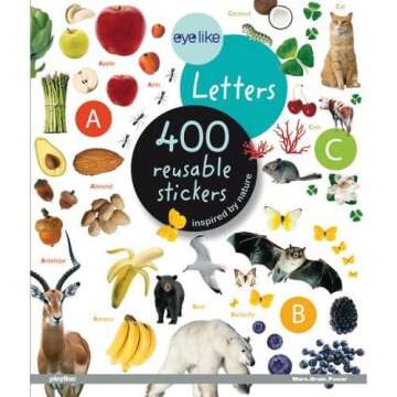 Eye Like Stickers: Letters - Creative Fun for All Ages!