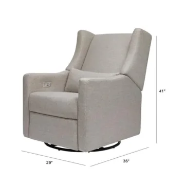 Babyletto Kiwi Electronic Power Recliner & Swivel Glider