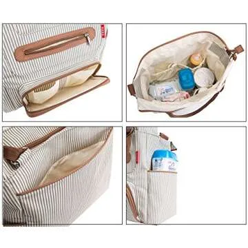 SoHo Grand Central Station Diaper Bag Set for Parents