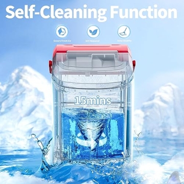 Nugget Countertop Ice Maker Soft Chewable Ice 34lbs24H