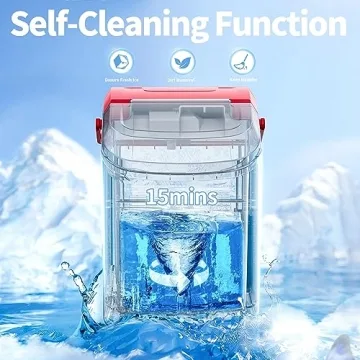 Nugget Countertop Ice Maker Soft Chewable Ice 34lbs24H