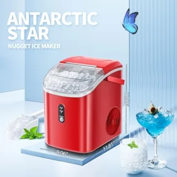 Nugget Countertop Ice Maker Soft Chewable Ice 34lbs24H