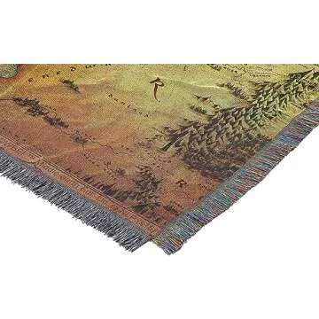 Lord of The Rings Tapestry Throw Blanket - Cozy Style
