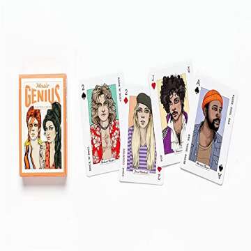 Laurence King Genius Music Playing Cards for Fun Learning