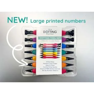 Dotting Tool Set - 14 Sizes for Artists & Crafters