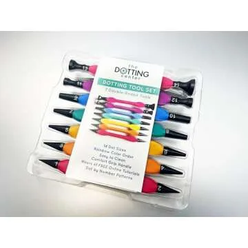 Dotting Tool Set - 14 Sizes for Artists & Crafters