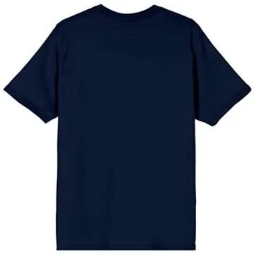 Harry Potter Ravenclaw Crest Mens Navy Blue Hogwarts T-Shirt (Medium)