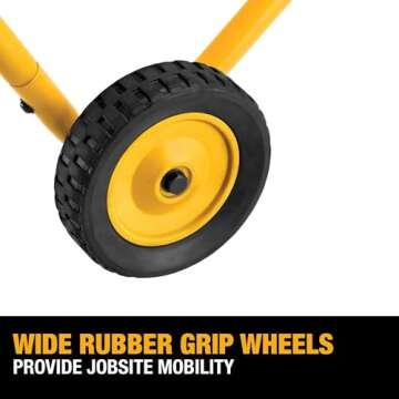 DEWALT Miter Saw Stand With Wheels for Easy Portability