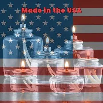 Hollowick Disposable Liquid Candles, 8 Hour, for Use in Glass Votive Tealight Lamp Holders, Restaurant Wedding Table Top Lights, Child Resistant Closures, 90 Pieces, Clear Fuel Oil HD8-90