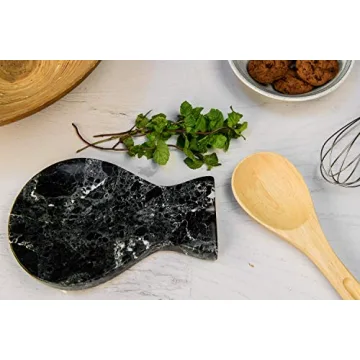 Radicaln Marble Spoon Rest 8" Kitchen Utensil Holder
