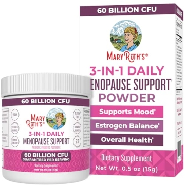 MaryRuth Organics 3-in-1 Menopause Probiotics | Hormonal & Gut Support