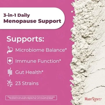 MaryRuth Organics Menopause Probiotics for Hormonal Balance