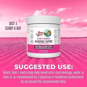 MaryRuth Organics Menopause Probiotics for Hormonal Balance