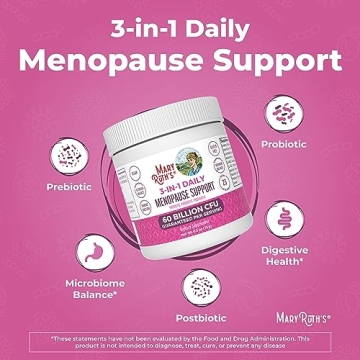 MaryRuth Organics Menopause Probiotics for Hormonal Balance