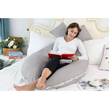 Meiz Full Body Pillow for Enhanced Sleep Quality