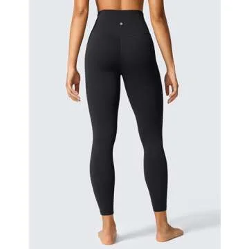 CRZ YOGA Womens Butterlift High Waisted Workout Leggings 25" - Pilates Gym Athletic Yoga Pants Butte...