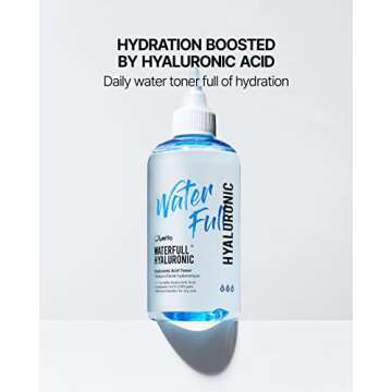 Jumiso Waterfull Hyaluronic Toner 250ml | Daily Deep Hydration, Face Moisturizer, Facial Toner for A...