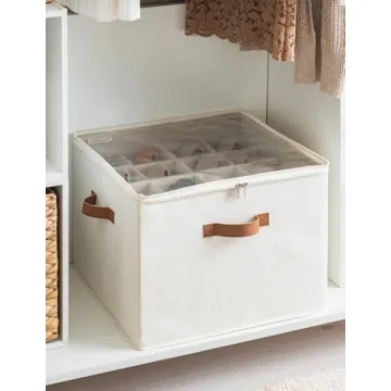 StorageWorks Shoe Organizer - Elegant & Functional Storage Bin