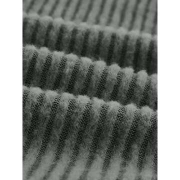 MakeMeChic Women's Off The Shoulder Tops Trendy Y2K Long Sleeve Ribbed Knit Asymmetrical Going Out Tops Tee Shirts Dark Grey M