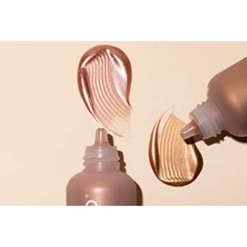 Live Tinted Hueglow Liquid Highlighter Drops - Lightweight Serum-Infused Highlighter, Non-Greasy Formula for Natural Radiance and Advanced Hydration, Dawn, 1.7fl oz / 50mL