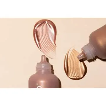 Live Tinted Hueglow Liquid Highlighter Drops - Lightweight Serum-Infused Highlighter, Non-Greasy Formula for Natural Radiance and Advanced Hydration, Dawn, 1.7fl oz / 50mL