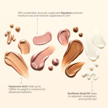 Live Tinted Hueglow Liquid Highlighter Drops - Lightweight Serum-Infused Highlighter, Non-Greasy Formula for Natural Radiance and Advanced Hydration, Dawn, 1.7fl oz / 50mL