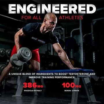 Six Star Testosterone Booster for Men | Muscle Growth & Energy