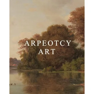 Vintage Framed Canvas Fall Living Room Art 9x11 inch