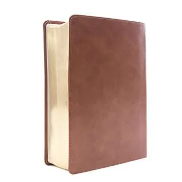 CSB He Reads Truth Bible, Saddle LeatherTouch, Journaling