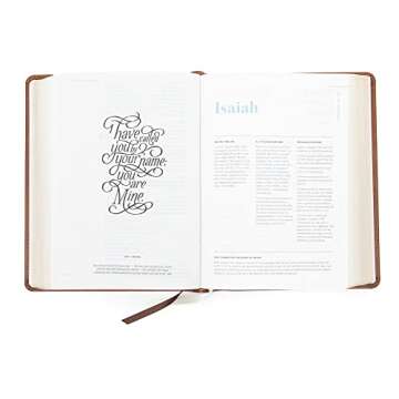 CSB He Reads Truth Bible, Saddle LeatherTouch, Journaling