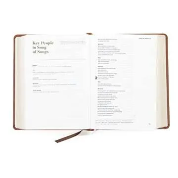 CSB He Reads Truth Bible, Saddle LeatherTouch, Journaling