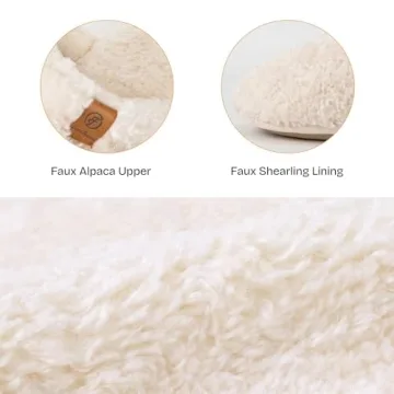 EverFoams Cozy Memory Foam Slippers for Women - Warm Comfort