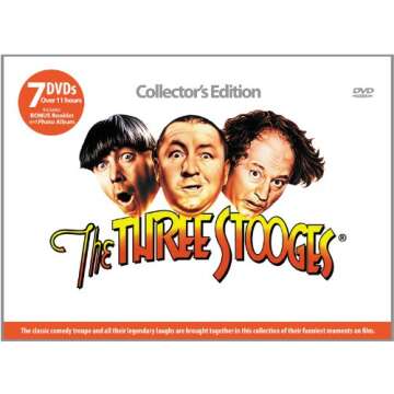 The Three Stooges: Collector's Edition 7-DVD Set Featuring 19 Hilarious Shorts